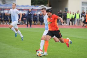 Игровой момент матча