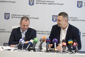 Виталий Кличко и Максим Бахматов