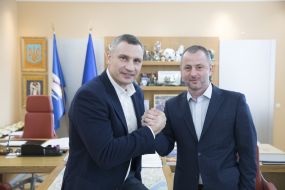 Виталий Кличко и Максим Бахматов