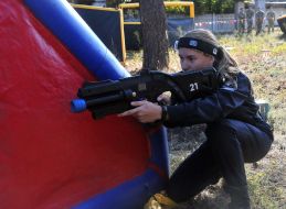 Competition in laser tag