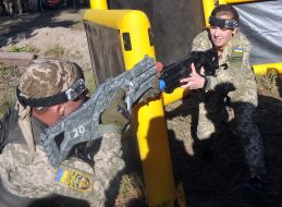Competition in laser tag