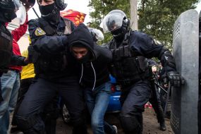 Участники антитеррористических  учений