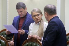 Vadym Ivchenko and Yuliya Tymoshenko