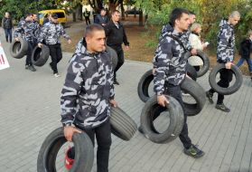 Action "Sentence for terrorists"