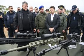 Арсен Аваков и Владимир Зеленский