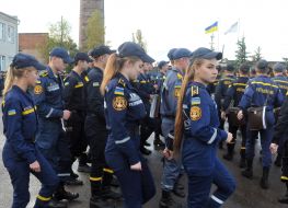 Cadets of the National University of Civil Protection