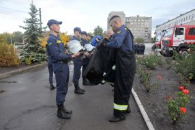 Cadets of the National University of Civil Protection