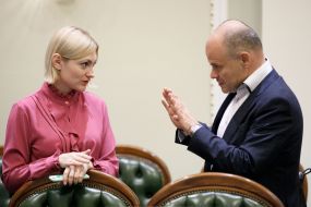 Yevheniya Kravchuk, Mykhaylo Radutsky