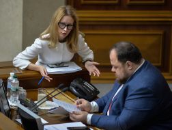Roksolana Pidlasa, Ruslan Stefanchuk
