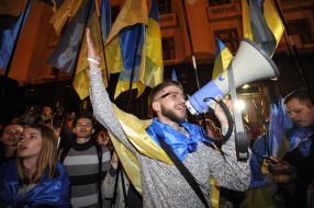 Акція проти підписання "формули Штайнмаєра"