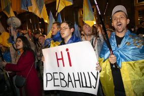 Акция против подписания "формулы Штайнмайера"