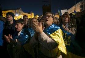Акция против подписания "формулы Штайнмайера"