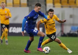 Playing moment of the match