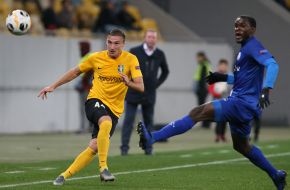 Playing moment of the match