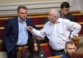 Oleh Synyutka and Stepan Kubiv