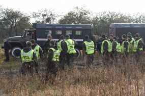 The location of the An-12 transport plane crash