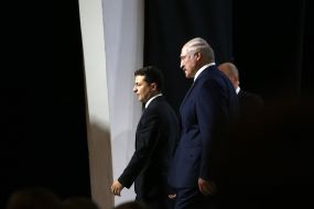 Владимир Зеленский и Александр Лукашенко