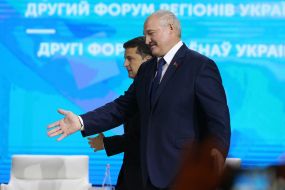 Александр Лукашенко и Владимир Зеленский