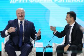 Александр Лукашенко и Владимир Зеленский