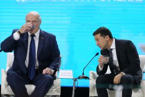 Александр Лукашенко и Владимир Зеленский