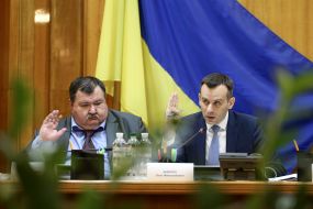 Serhiy Dubovyk and Oleh Didenko