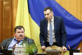 Serhiy Dubovyk and Oleh Didenko