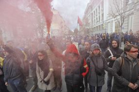 Veche against the so-called Steinmeier formula under the slogan “No surrender” in Kiev