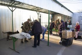 Пункт пропуска "Станица Луганская»