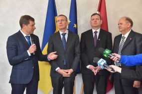 Vitaliy Turinok, Edgar Rinkevichs, Juris Poikans and Yuri Podgorny