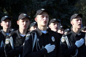 Курсанты Национальной академии внутренних дел