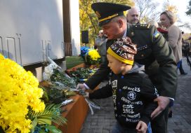 Opening of the Monument to the Defenders of Ukraine in Kharkov
