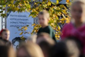 Opening of the monument to Kuzma Scriabin