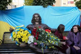 Opening of the monument to Kuzma Scriabin