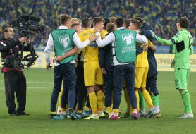 Playing moment of the match