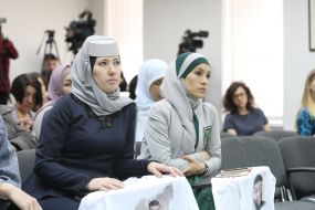 Участники пресс-конференции