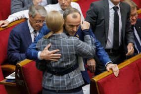 Andriy Kozhemyakin and Yuliya Tymoshenko