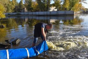 Measures to restore fishery resources in Zaporozhye