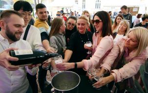 Cheese and wine holiday