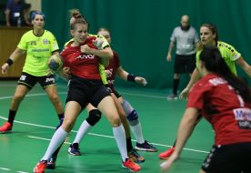 Playing moment of the match