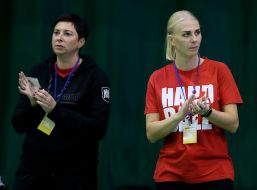 Tetyana Shtefan and Anzhela Savchenko