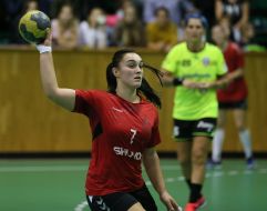 Playing moment of the match