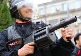 Zombie parade in Kiev