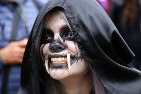 Zombie parade in Kiev