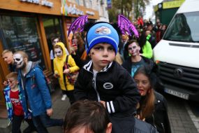 Zombie parade in Kiev