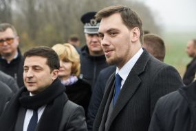 Владимир Зеленский и Алексей Гончарук