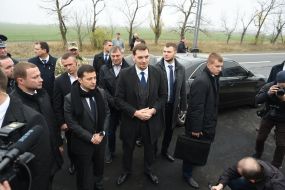 Владимир Зеленский и Алексей Гончарук