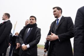 Владимир Зеленский и Алексей Гончарук