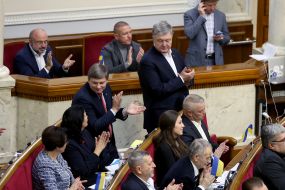 Артур Герасимов и Петр Порошенко