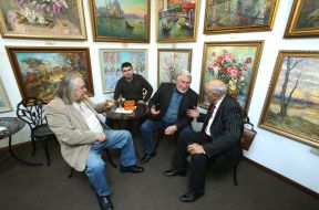 Stepan Dzhus, Taras Dzhus, Andriy Chebykin and Anatoliy Radzikhovskyy