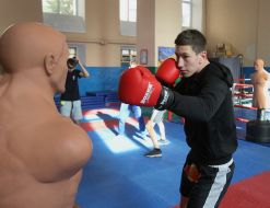 A cadet of the Kiev Military Lyceum named after Ivan Bogun